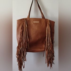 Little Mistress brown leather purse (non leather)